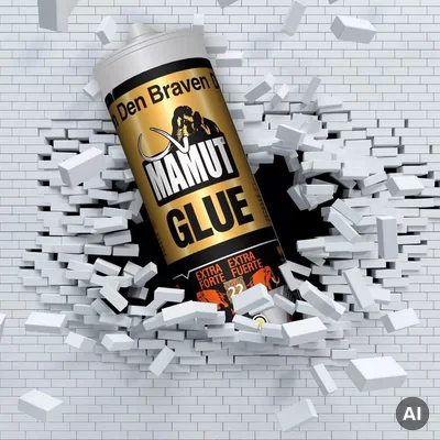 Uniwersalny do listew Mamut Glue Biały 290ml 117586