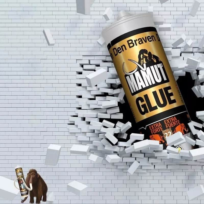 Klej uniwersalny do listew Mamut Glue Biały 290ml 117586 -