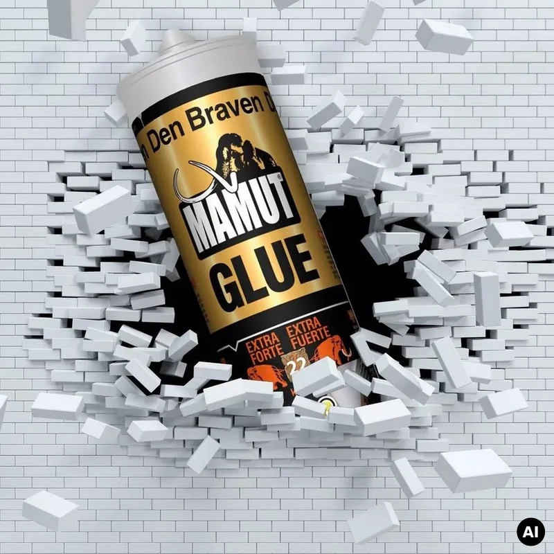 Klej uniwersalny do listew Mamut Glue Biały 290ml 117586 -