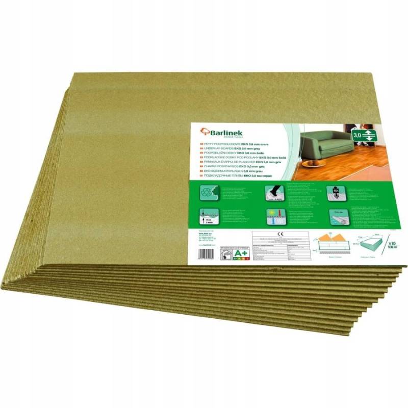 Podkład Eko Płyta podpodłogowa ECO 7mm, 5906737927892