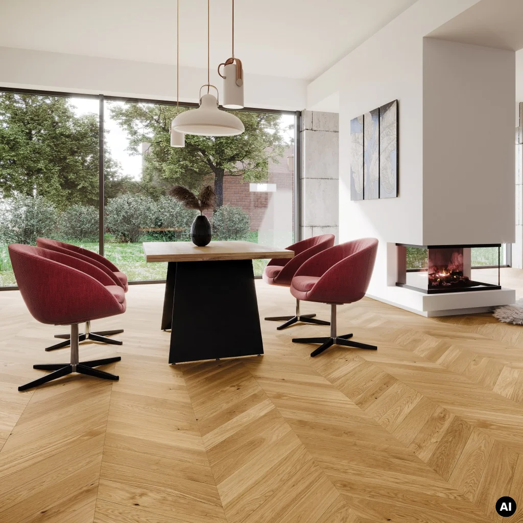 Podłoga drewniana Bright Jodła Francuska 14 mm, 1WV000006