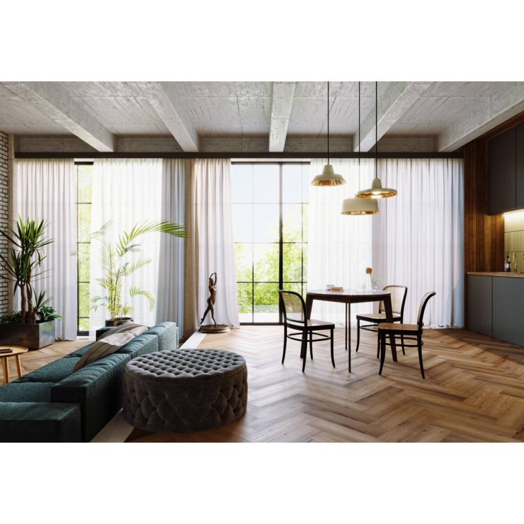 Panele winylowe SPC LVT Jodełka Dąb Georgetown CA147 Klasa 33 5 mm
