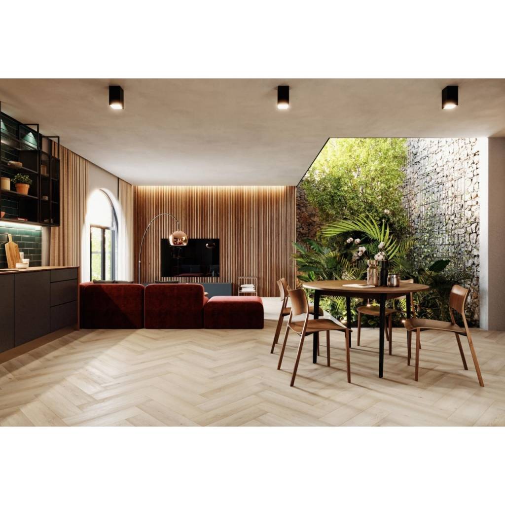Panele winylowe SPC LVT Jodełka Dąb Preston CA167 Klasa 33 5 mm