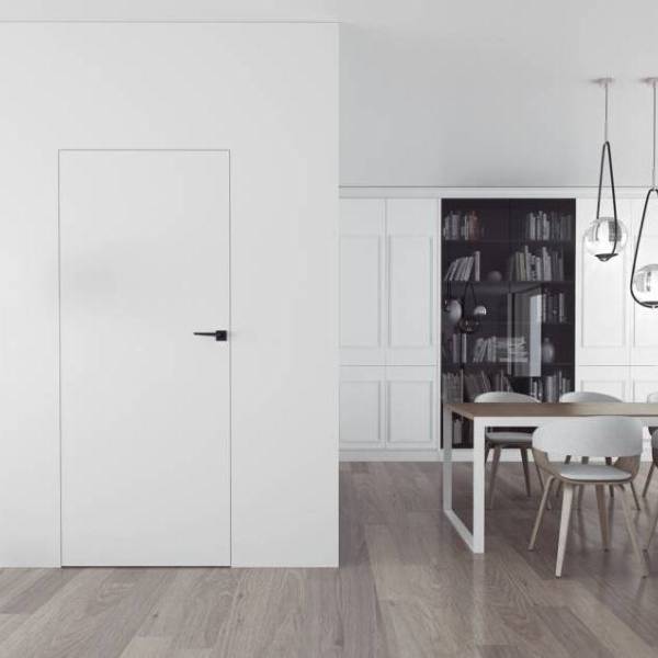 Drzwi Sara Eco 2 bezprzylgowe ukryte lewe 80 cm otwierane na zewnątrz, 5901316049866