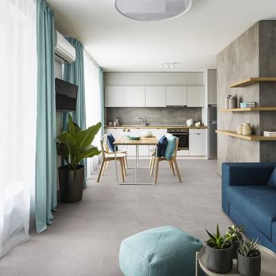 Panele winylowe SPC Marmo Grigio 300x600 mm CAL-4055 (300*600)-IB Klasa 33 5 mm