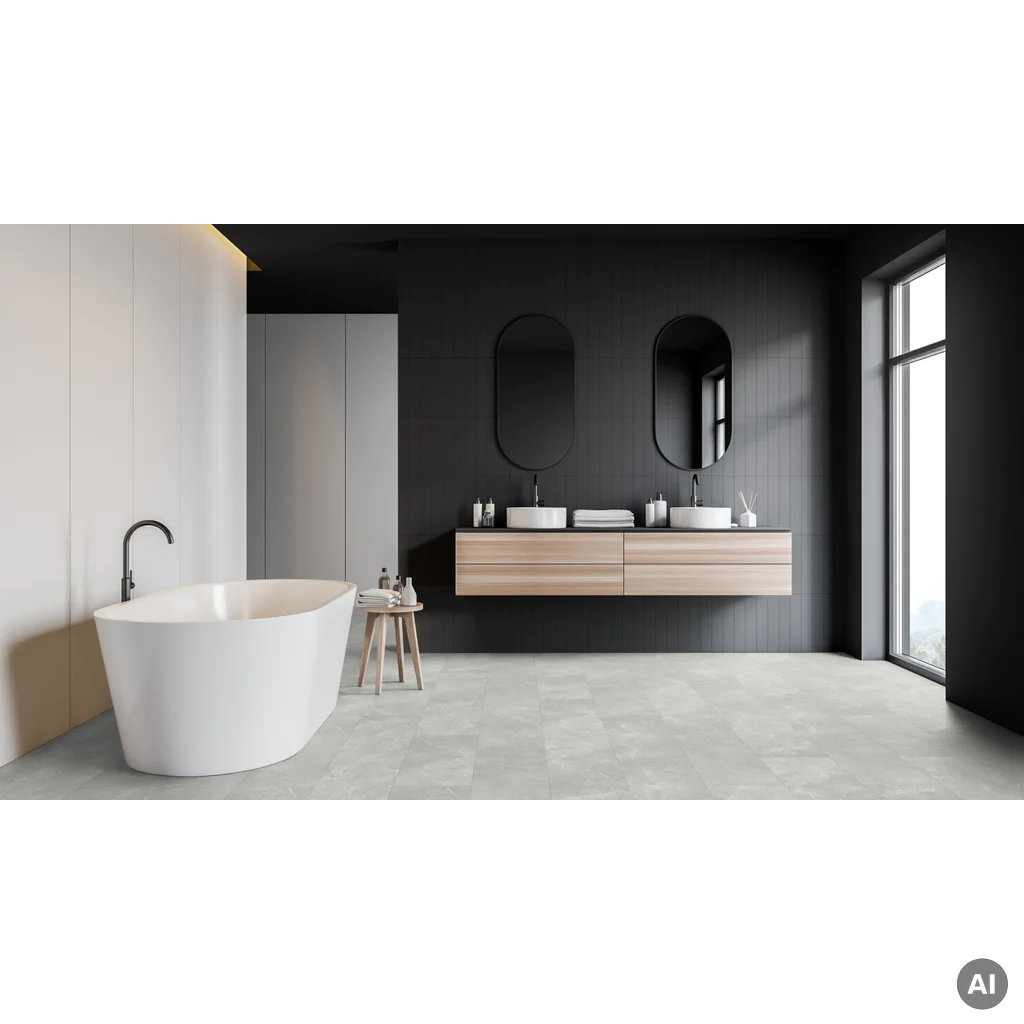 Panele winylowe SPC Marmo Grigio 5 mm Klasa 33, CAL-4055 (300*600)-IB