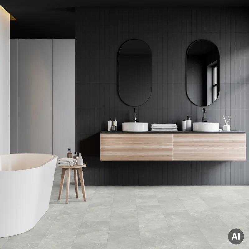 Panele winylowe SPC Marmo Grigio 300x600 mm CAL-4055 (300*60