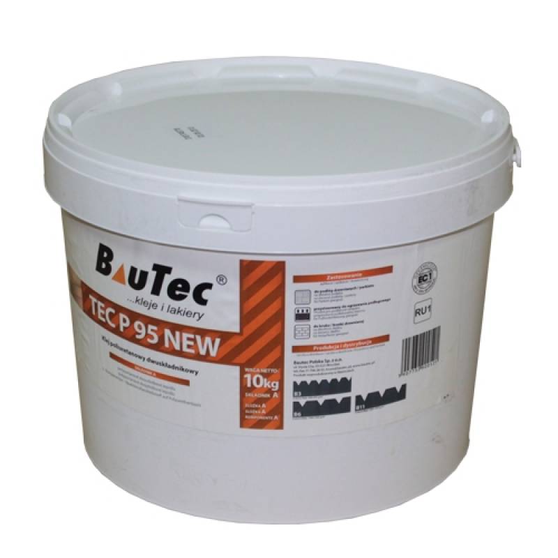 Klej do drewna BauTec P95 New 10kg 1077-40KLEJ