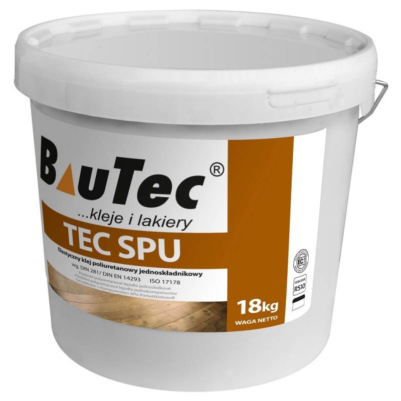Klej do podłóg hybrydowych BauTec TEC SPU 18kg