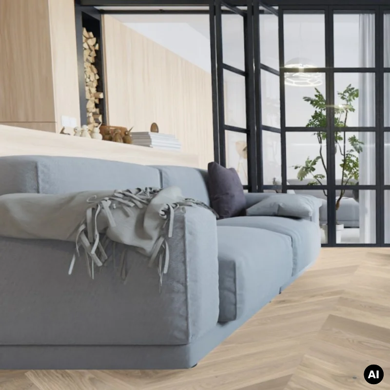 Podłoga drewniana Dąb Salt Jodła Francuska 14 mm, 1WV0000