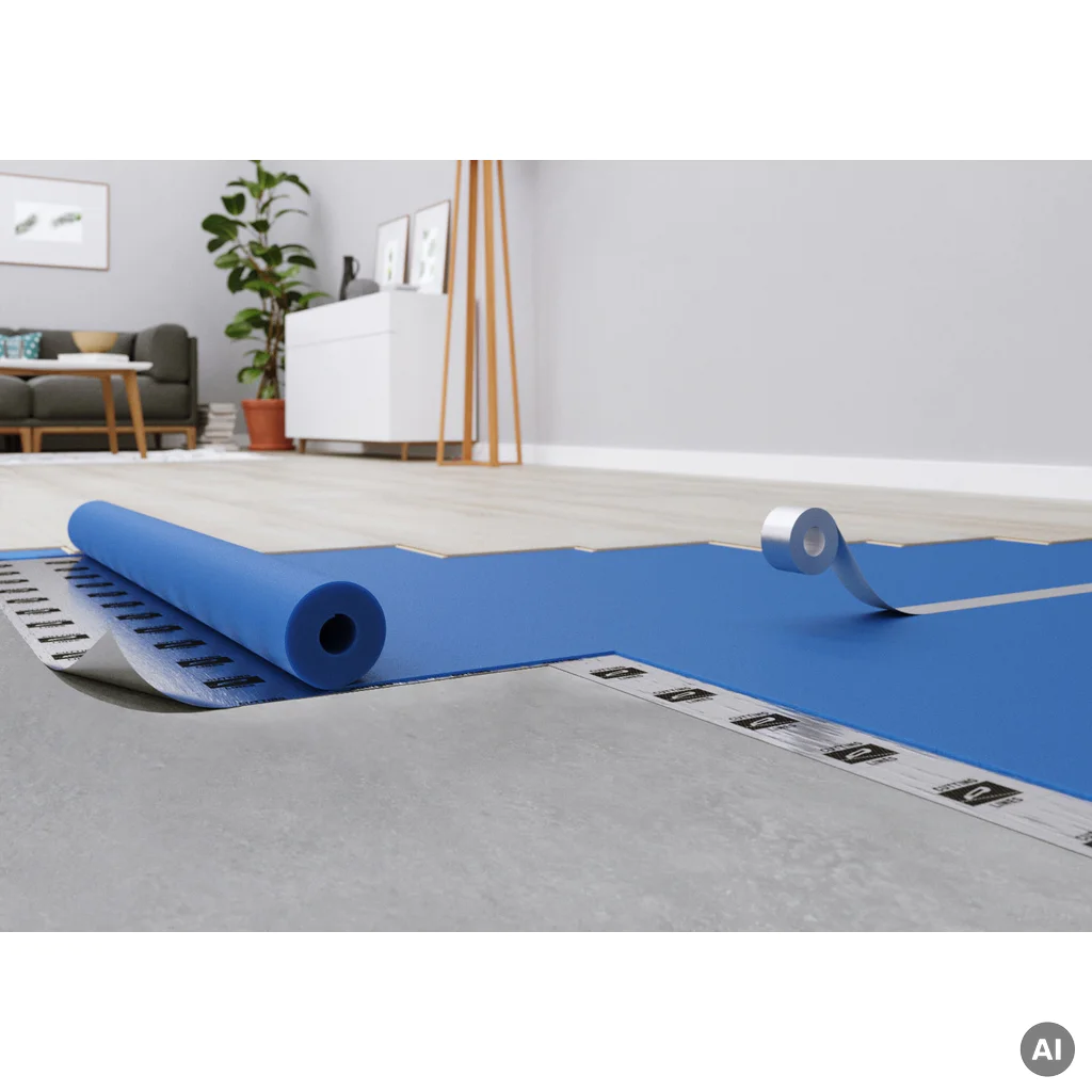 Taśma Alu Tape do łączenia podkładów podłogowych, 5905167698778