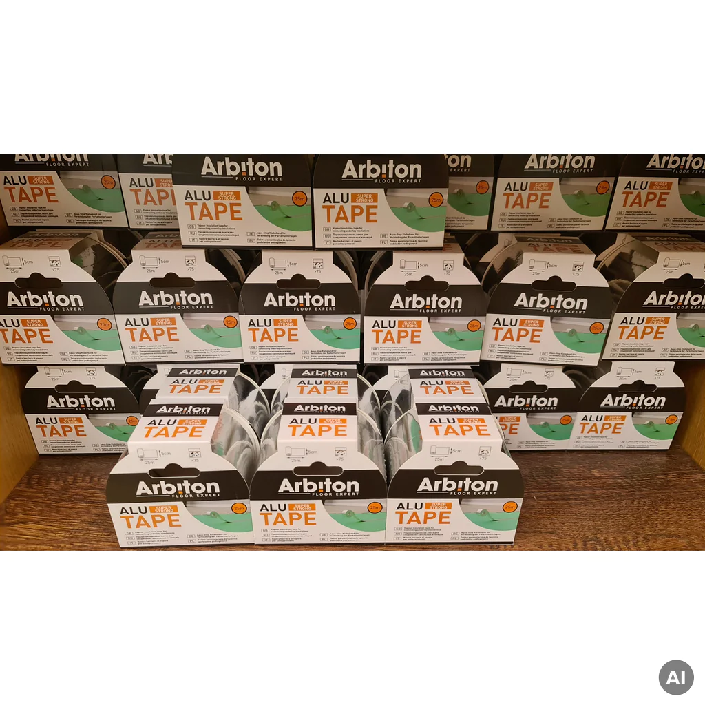 Taśma Alu Tape do łączenia podkładów podłogowych, 5905167698778