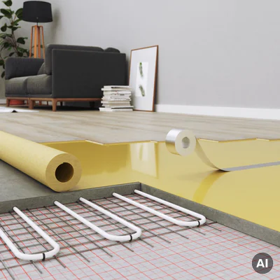 Taśma Alu Tape do łączenia podkładów podłogowych, 5905167698778