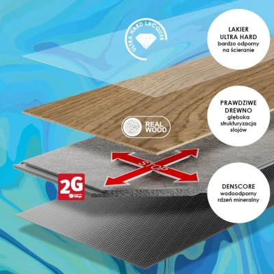 Podłoga Hybrydowa Dąb Mackay 7 mm, 1H1000010