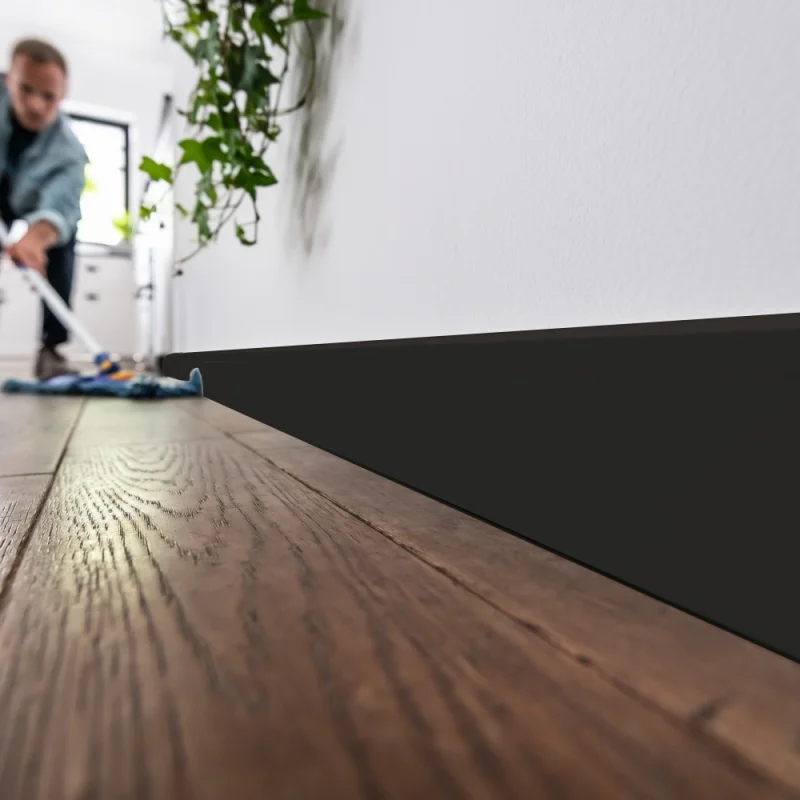 Listwa Espumo 406 Czarna 2,4 m, 406 ESP406 2.4 - 4