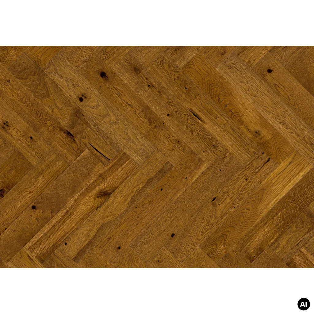 Podłoga drewniana Dąb Brown Sugar Jodła Klasyczna 14 mm, 1WC000006