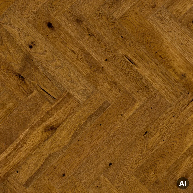 Podłoga drewniana Dąb Brown Sugar Jodła Klasyczna 14 mm,