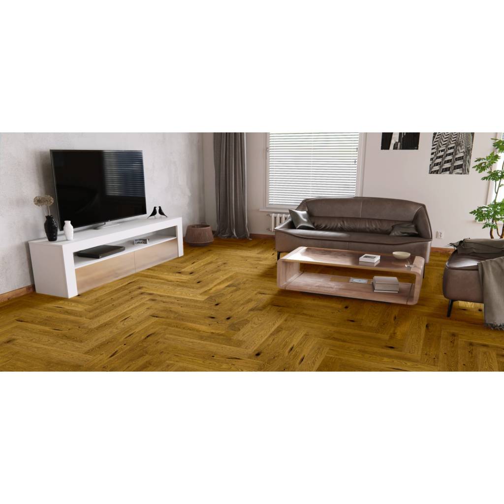 Dąb Brown Sugar Jodła Klasyczna 130 1WC000006 14 mm