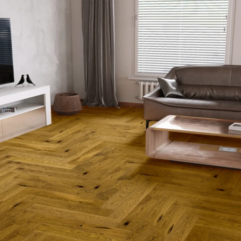 Dąb Brown Sugar Jodła Klasyczna 130 1WC000006 14 mm - 5