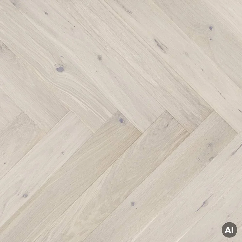 Podłoga drewniana Dąb Cappuccino Jodła Klasyczna 14 mm, 1