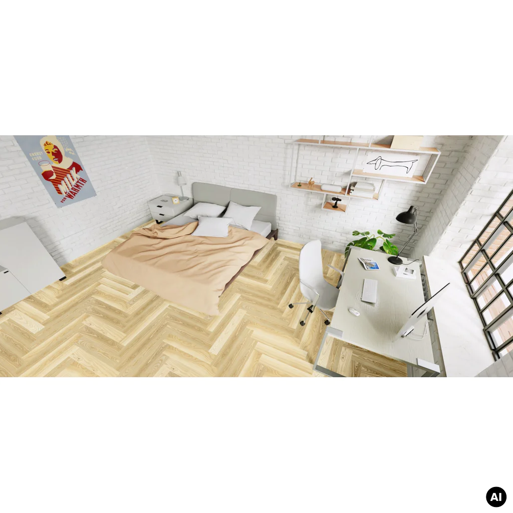 Podłoga drewniana Jesion Auric Jodła Klasyczna 14 mm, 1WC000019
