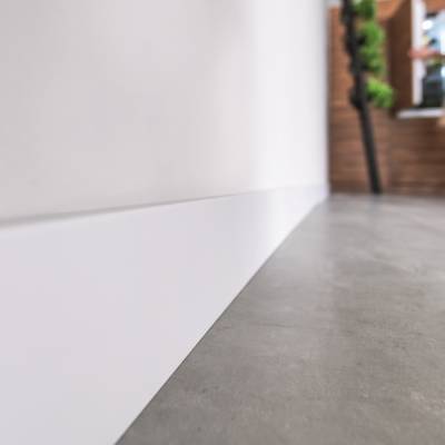Zaślepki do listew Plastikowe Espumo ESP501 Białe komplet Prawa/Lewa