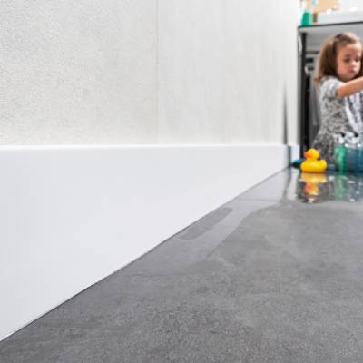 Zaślepki do listew Plastikowe Espumo ESP501 Białe komplet Prawa/Lewa
