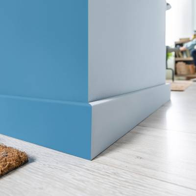 Zaślepki do listew Plastikowe Espumo ESP501 Białe komplet Prawa/Lewa