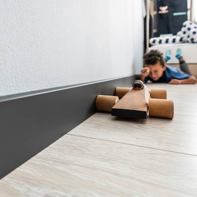 Zaślepki do listew Plastikowe Espumo ESP501 Białe komplet Prawa/Lewa