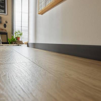 Zaślepki do listew Plastikowe Espumo ESP406 Czarne Komplet Lewa+Prawa