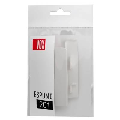 Zaślepki do listew Plastikowe Espumo ESP201 Białe Komplet Lewa+Prawa