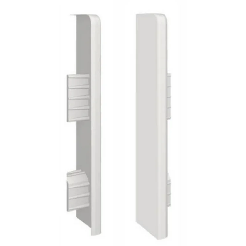 Zaślepki do listew Plastikowe Espumo ESP201 Białe Komplet