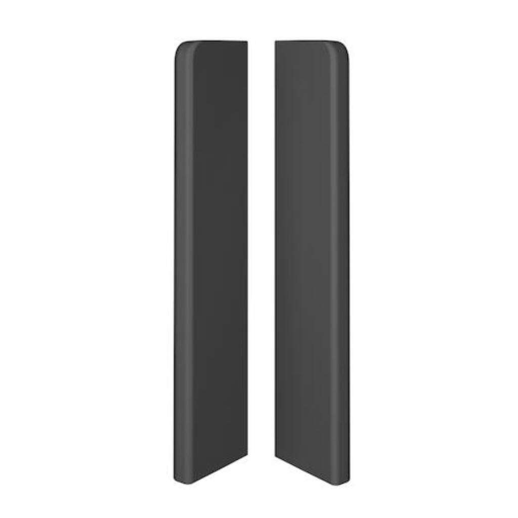 Zaślepki do listew Plastikowe Espumo ESP205 Antracyt Komplet Lewa+Prawa, 205 ESP205