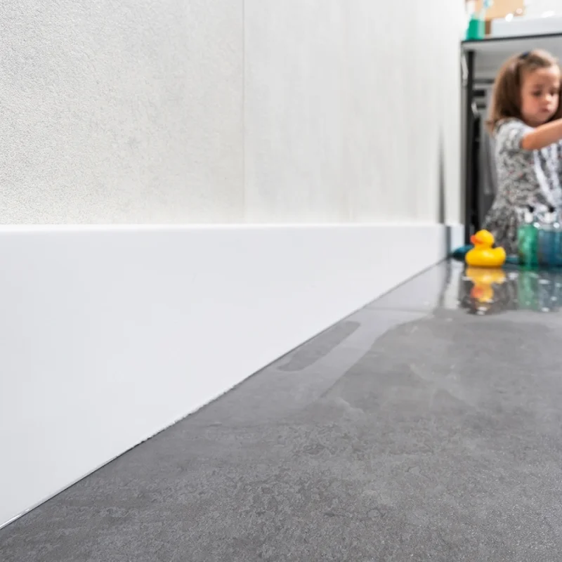 Zaślepki do listew Plastikowe Espumo ESP401 Białe Komplet