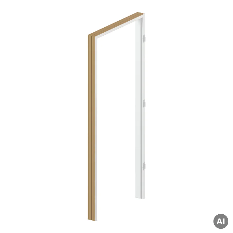 Ościeżnica stała Porta Minimax Prawa 80 cm przylgowa, OPW