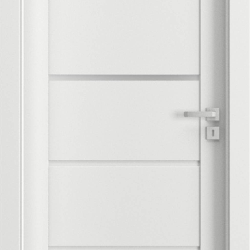 Drzwi Porta VERTE HOME model G.2 lewe 70cm z podcięciem wentylacyjnym, SPWHG20L07DBIWSB3KA300