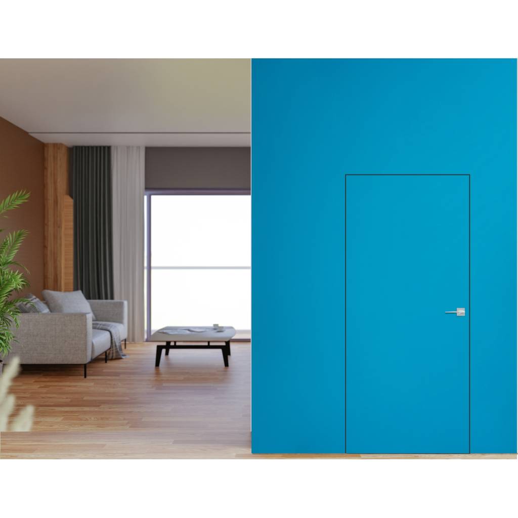 Drzwi ukryte + ościeżnica Sara Color komplet lewe, 70 cm otwierane na zewnątrz, TK01SS1207B