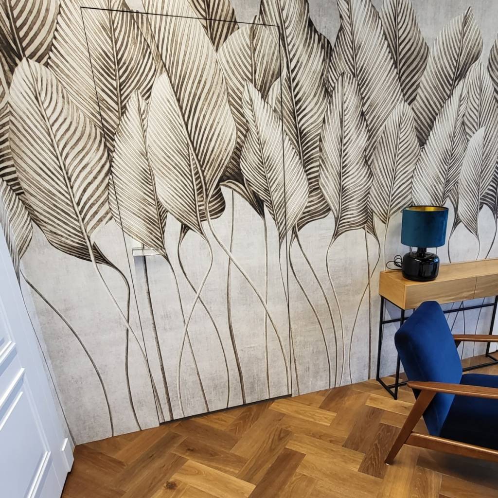 Drzwi ukryte + ościeżnica Sara Color komplet prawe, 80 cm otwierane do wewnątrz, TK01SS2108B