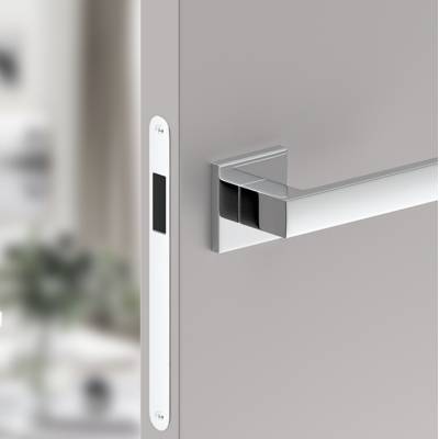 Drzwi ukryte białe + ościeżnica Sara Color prawe 90cm otwierane do wewnątrz, TK01SW2109B