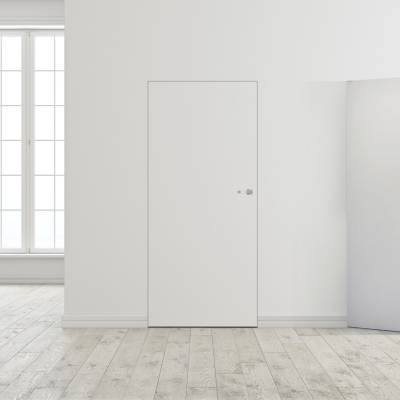Drzwi ukryte białe + ościeżnica Sara Color prawe 90cm otwierane do wewnątrz, TK01SW2109B