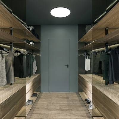Drzwi ukryte + ościeżnica Sara Uni do malowania komplet lewe 80 cm, TK02SS0208B