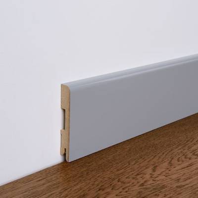 Listwy przypodłogowe Listwa MDF ERGO 80 Szara  