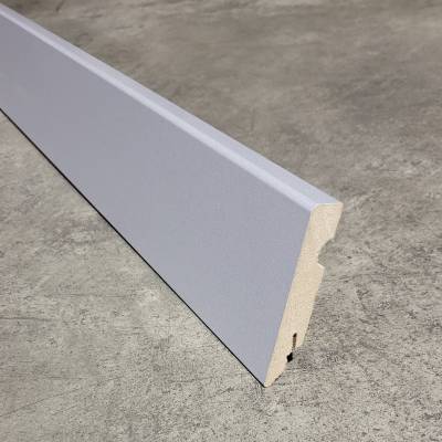Listwy przypodłogowe Listwa MDF ERGO 80 Szara  