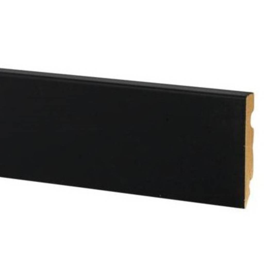Listwa MDF ERGO 80 Czarna matowa , 5902537599031