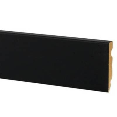 Listwa MDF ERGO 80 Czarna matowa , 5902537599031