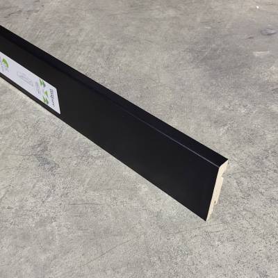 Listwa MDF ERGO 80 Czarna matowa , 5902537599031