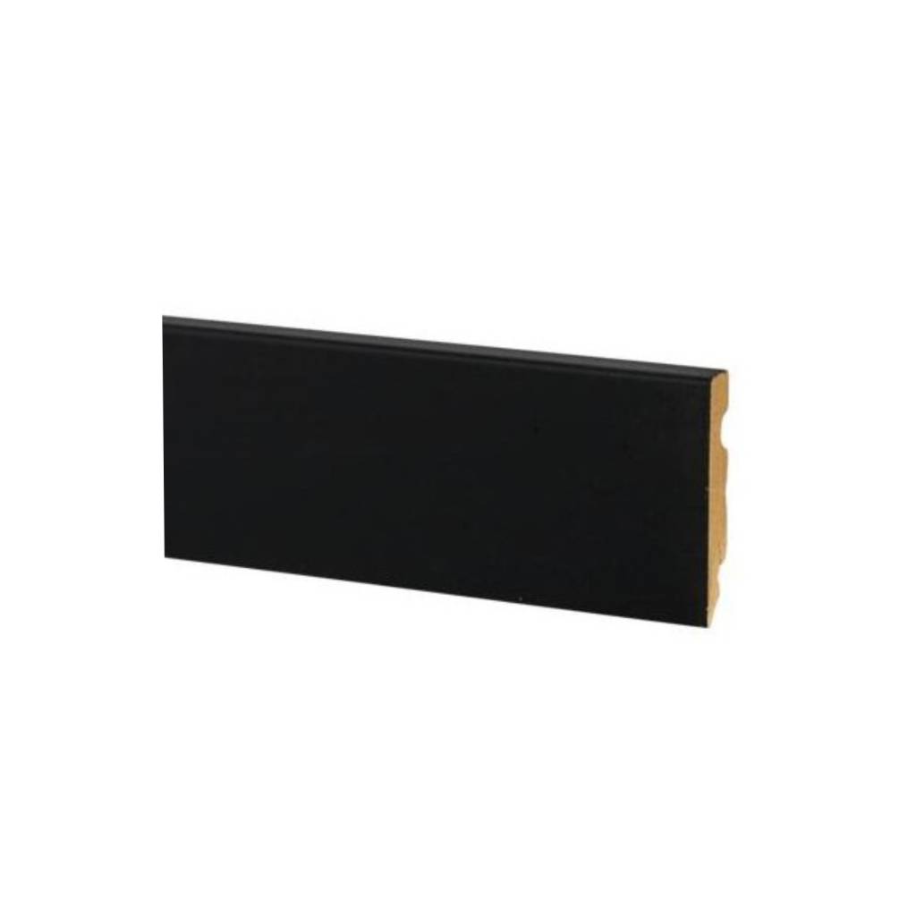 Listwa MDF ERGO 80 Czarna połysk , 5902537599048