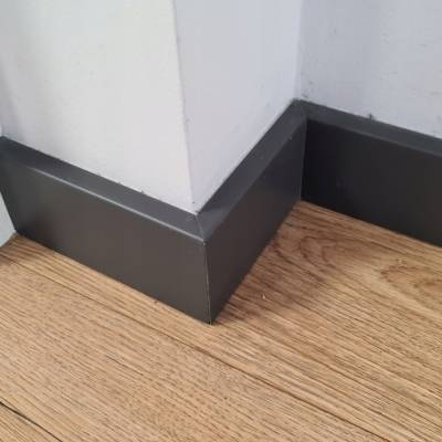 Listwa MDF ERGO 80 Czarna połysk , 5902537599048