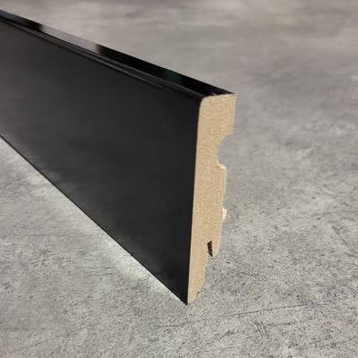 Listwa MDF ERGO 80 Czarna połysk , 5902537599048