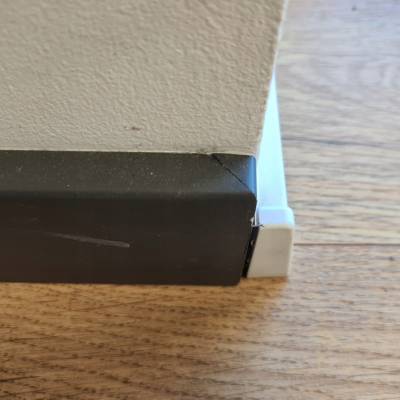Listwa MDF ERGO 80 Czarna połysk , 5902537599048